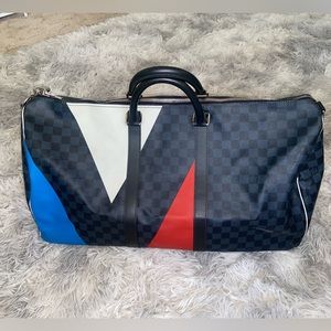 Louis Vuitton Limited Edition Damier Cobalt America's Cup Regatta Duffel bag